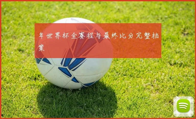 年世界杯全赛程与最终比分完整档案